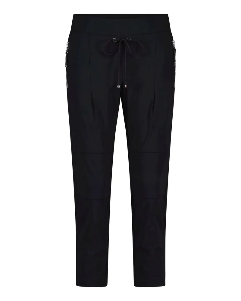RAFFAELLO ROSSI  Jersey-Hose Candy Schwarz