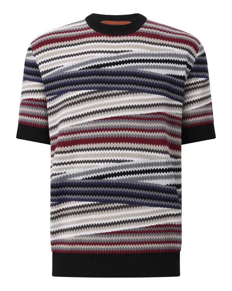 Missoni Shirt aus Baumwollstrick Multicolor