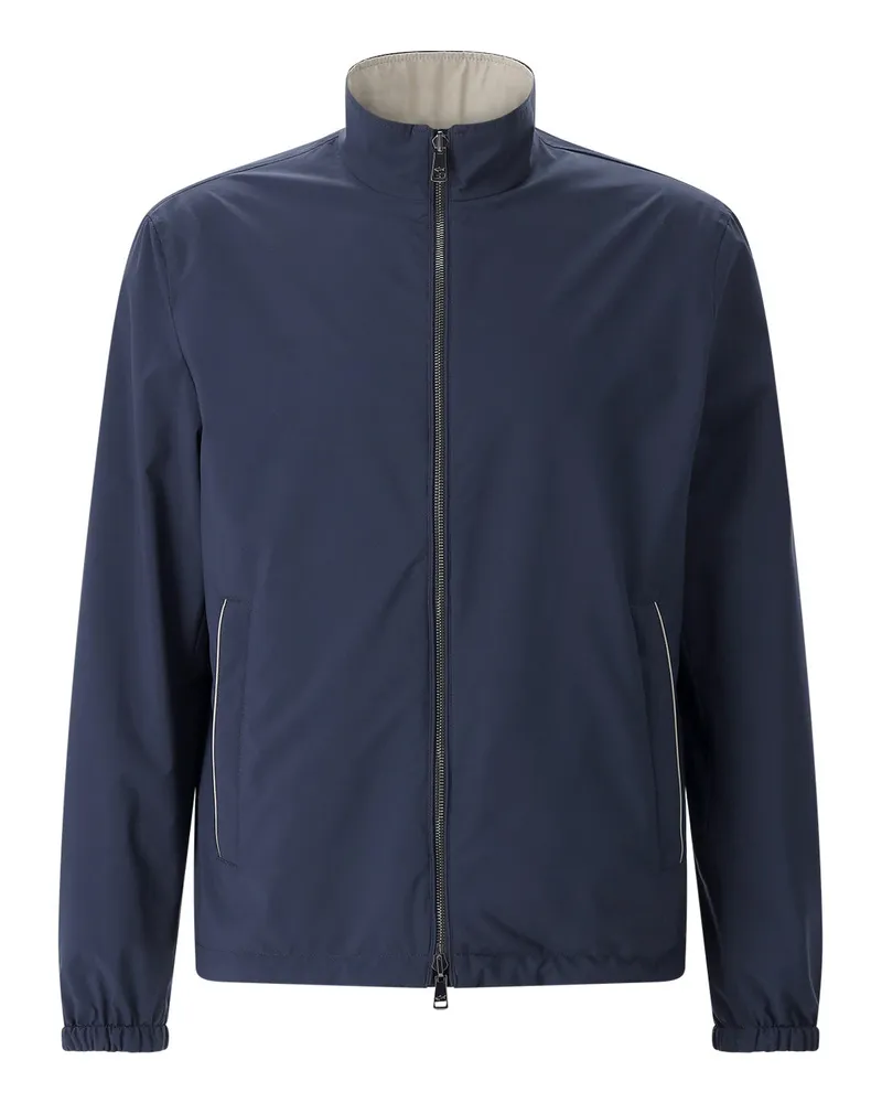 Paul & Shark Jacke mit Logo Dunkelblau