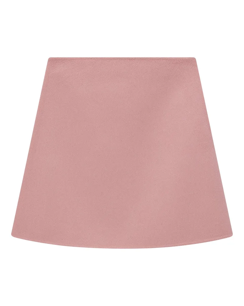hemisphere Minirock aus Wolle Rosa