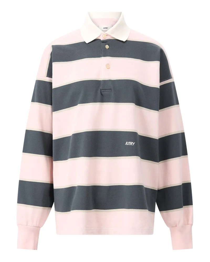 AUTRY Gestreiftes Poloshirt Multicolor