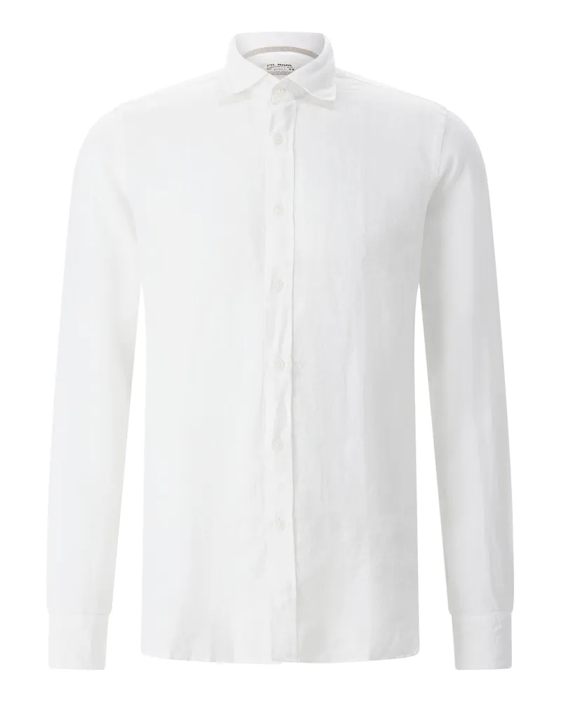 FIL NOIR Hemd Roma Weiß