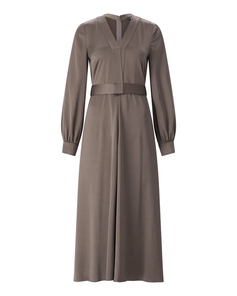Riani Tailliertes Maxikleid Braun