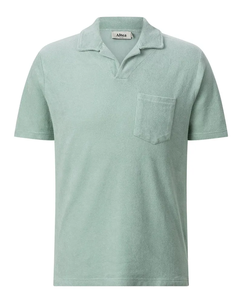 Altea Poloshirt Terry Hellgrün