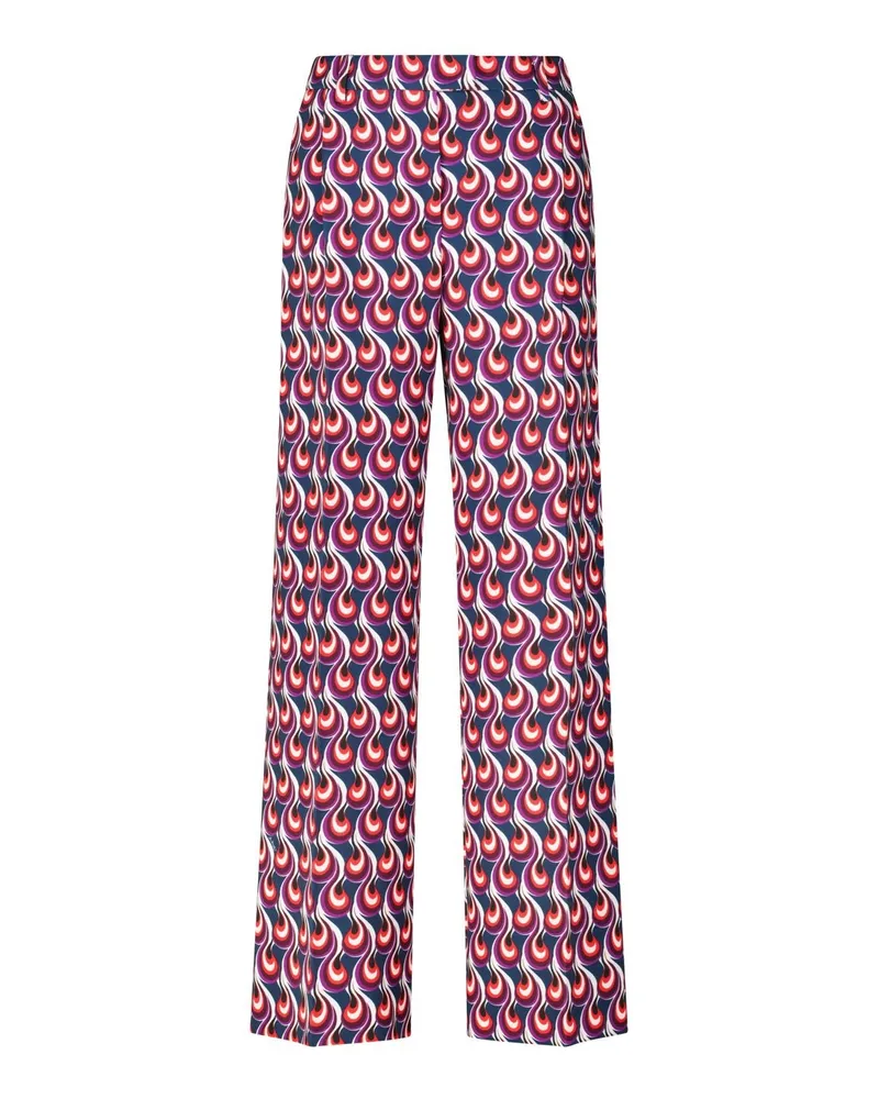 La DoubleJ Hose mit Swirly Muster Blau