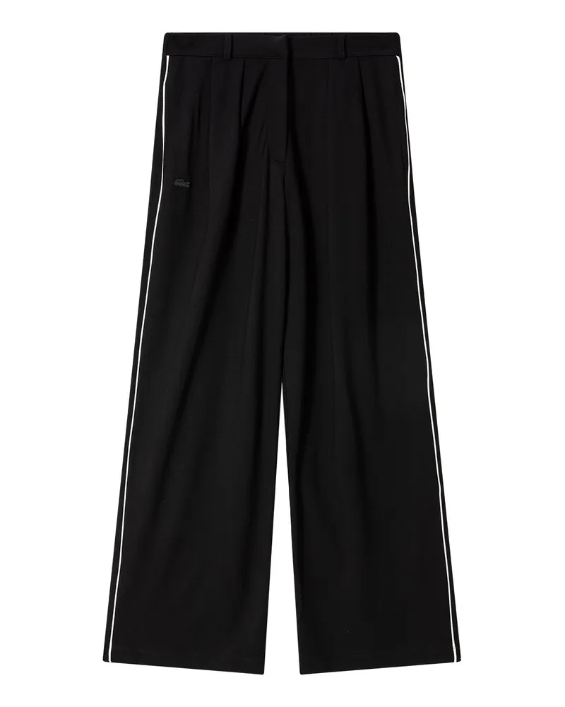 Lacoste Sweatpants aus Viskose-Mix Schwarz