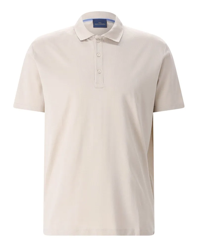 Paul & Shark Polshirt aus Baumwolle Beige