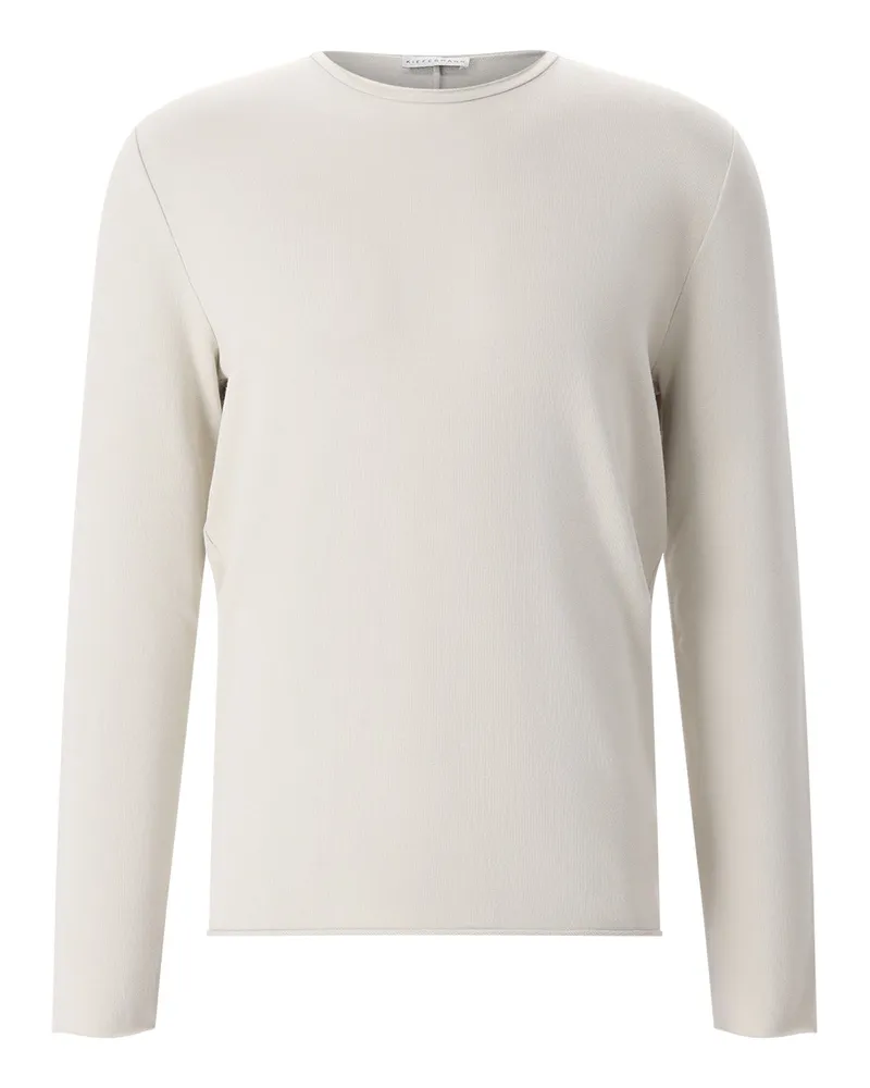KIEFERMANN Pullover mit Rundhalsausschnitt Beige
