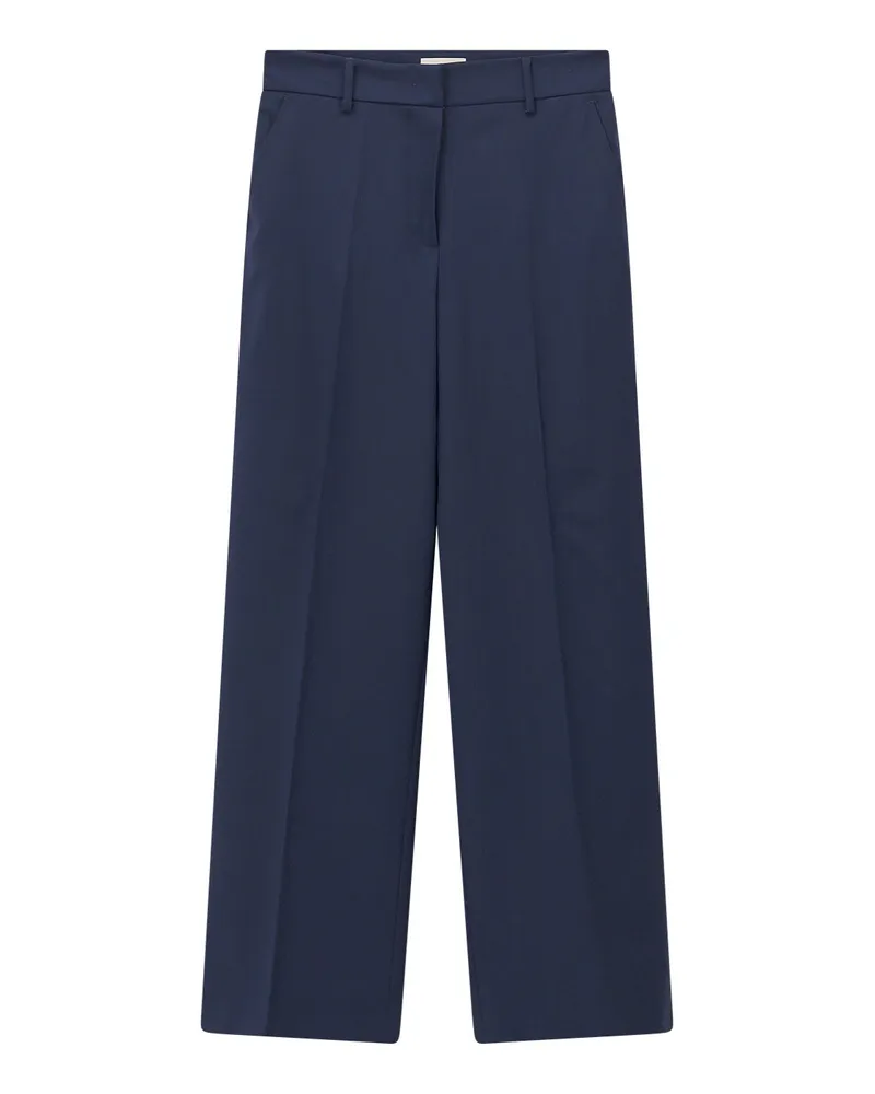 Max Mara Stoffhose Visivo Dunkelblau