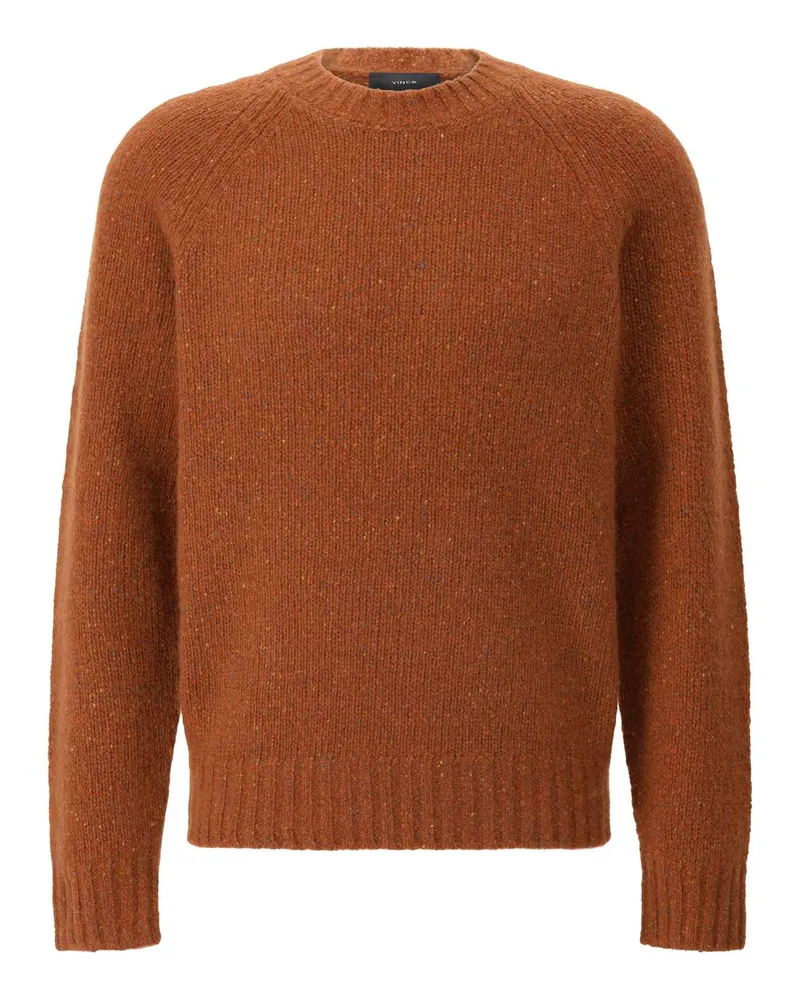 Vince Strickpullover aus Kaschmir Orange