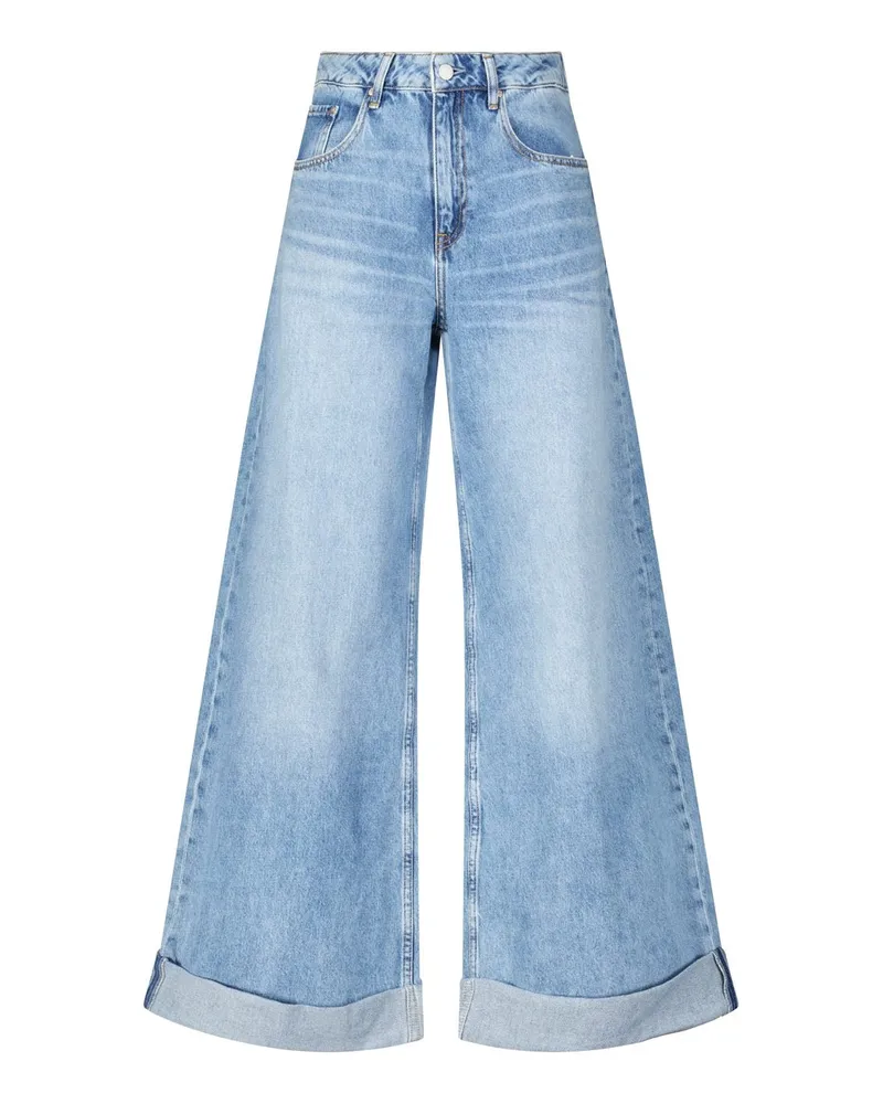Adriano Goldschmied Weite Jeans Tokyo Blau
