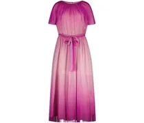 Chiffon-Kleid mit fließendem Stoff