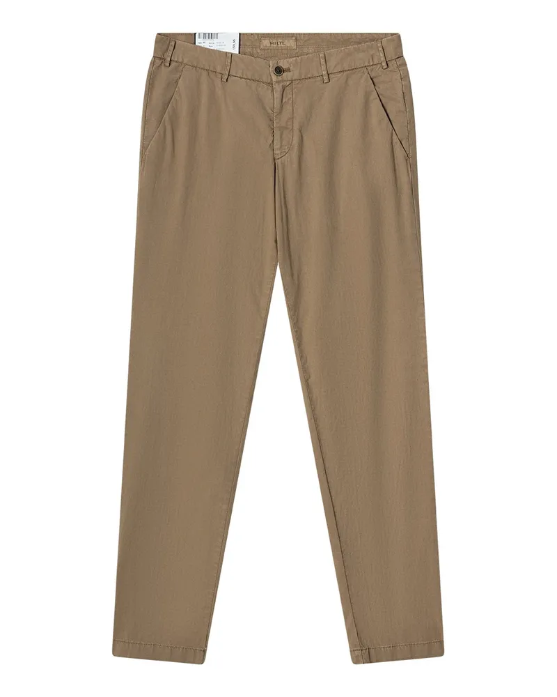 Hiltl Chinohose aus Baumwollmix Braun