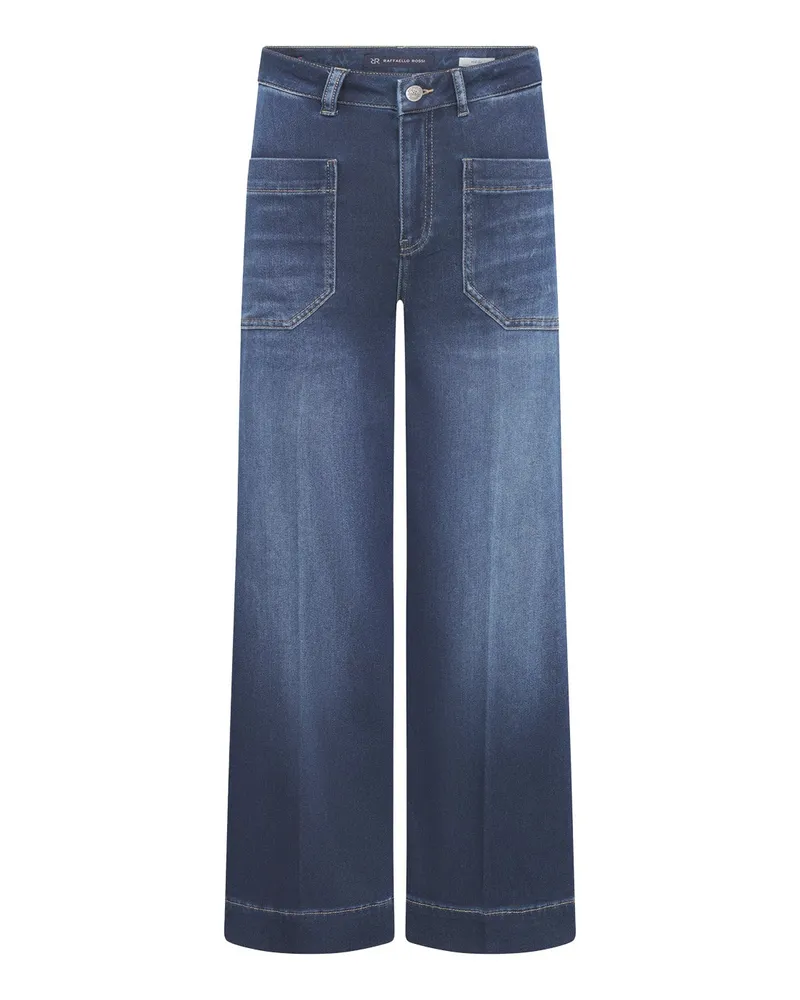 RAFFAELLO ROSSI  6/8-Jeans Miru Dunkelblau