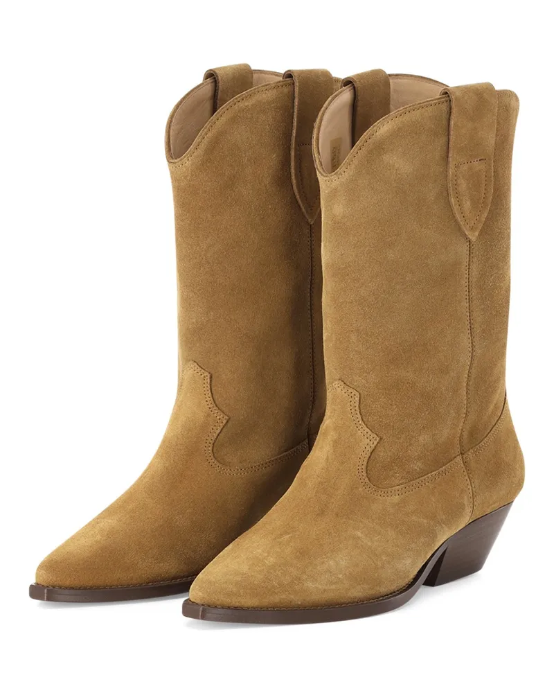 Isabel Marant Cowboy Stiefel Duerto Braun