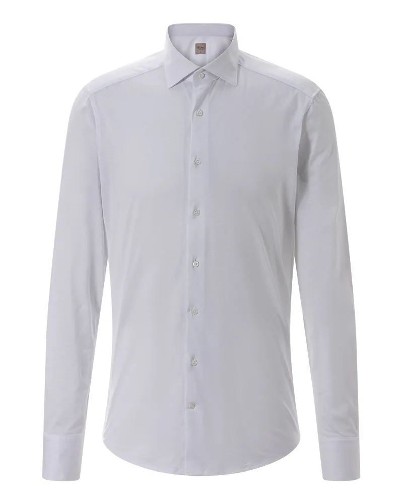 Stenströms Slim-Fit Hemd aus Baumwolle Weiß