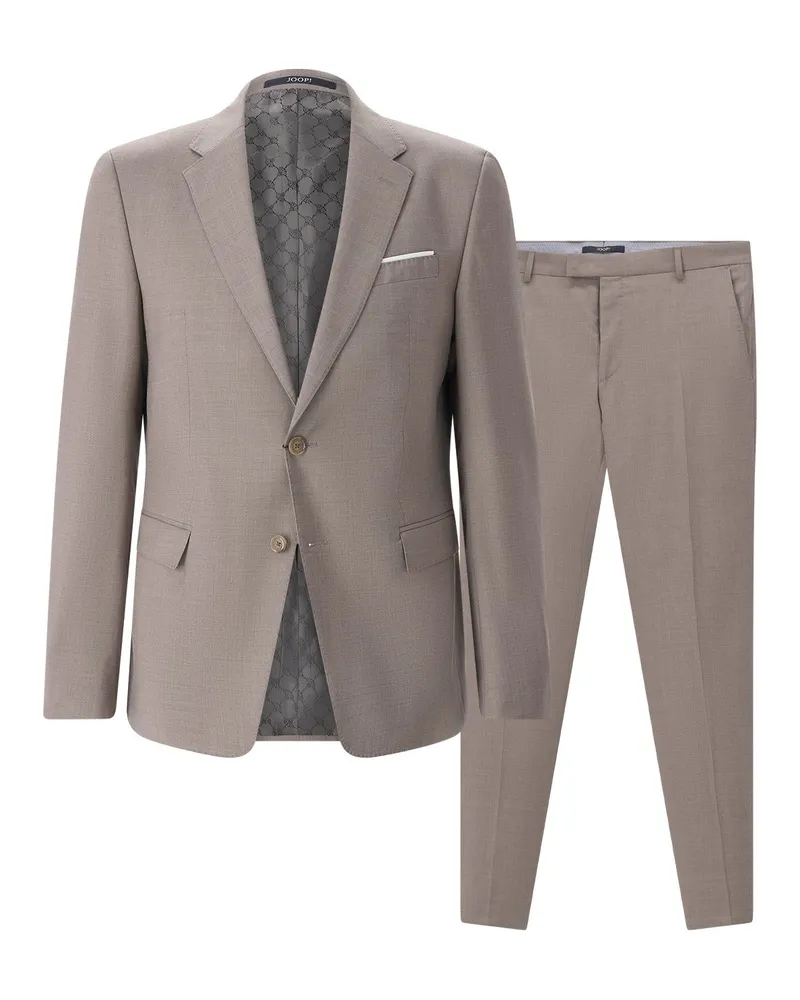 JOOP! Zweiteiliger Slim-Fit Anzug Braun