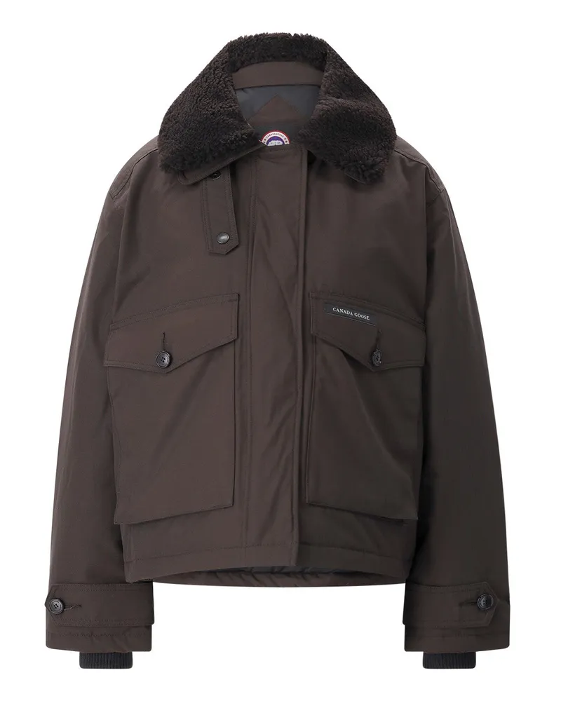 Canada Goose Jacke Scout mit Daunen Dunkelbraun
