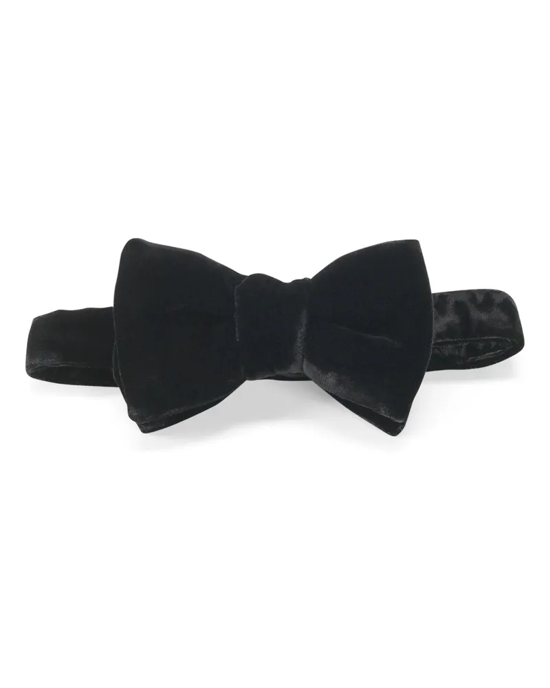 Tom Ford Fliege aus Samt Schwarz