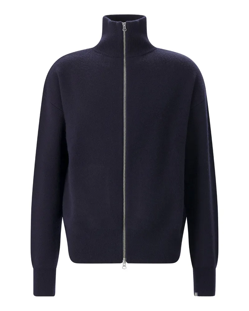 extreme cashmere Strickjacke Xtra Out aus Kaschmir Dunkelblau
