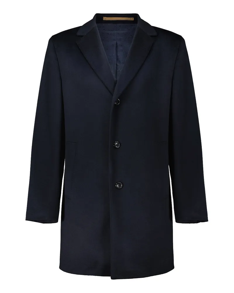 Dressler Mantel aus Kaschmir Dunkelblau