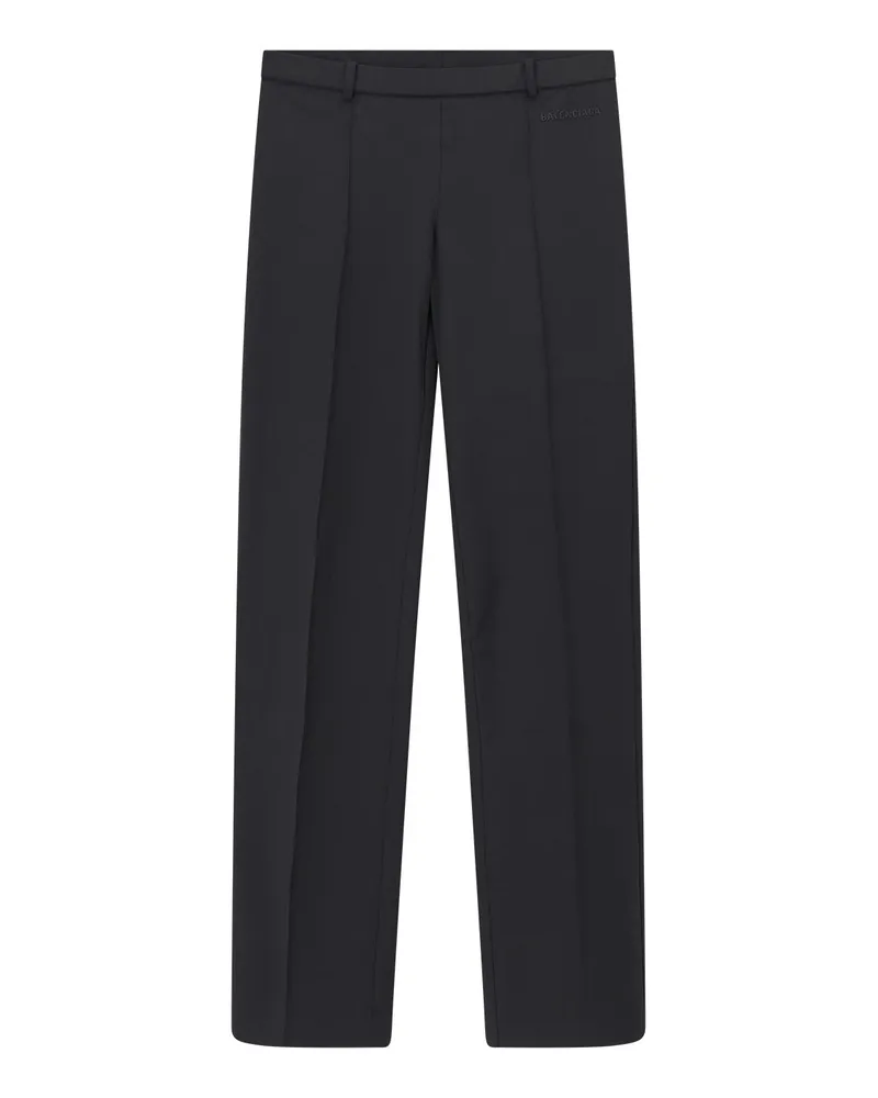 Balenciaga Slim-Fit Hose aus Baumwollmix Schwarz
