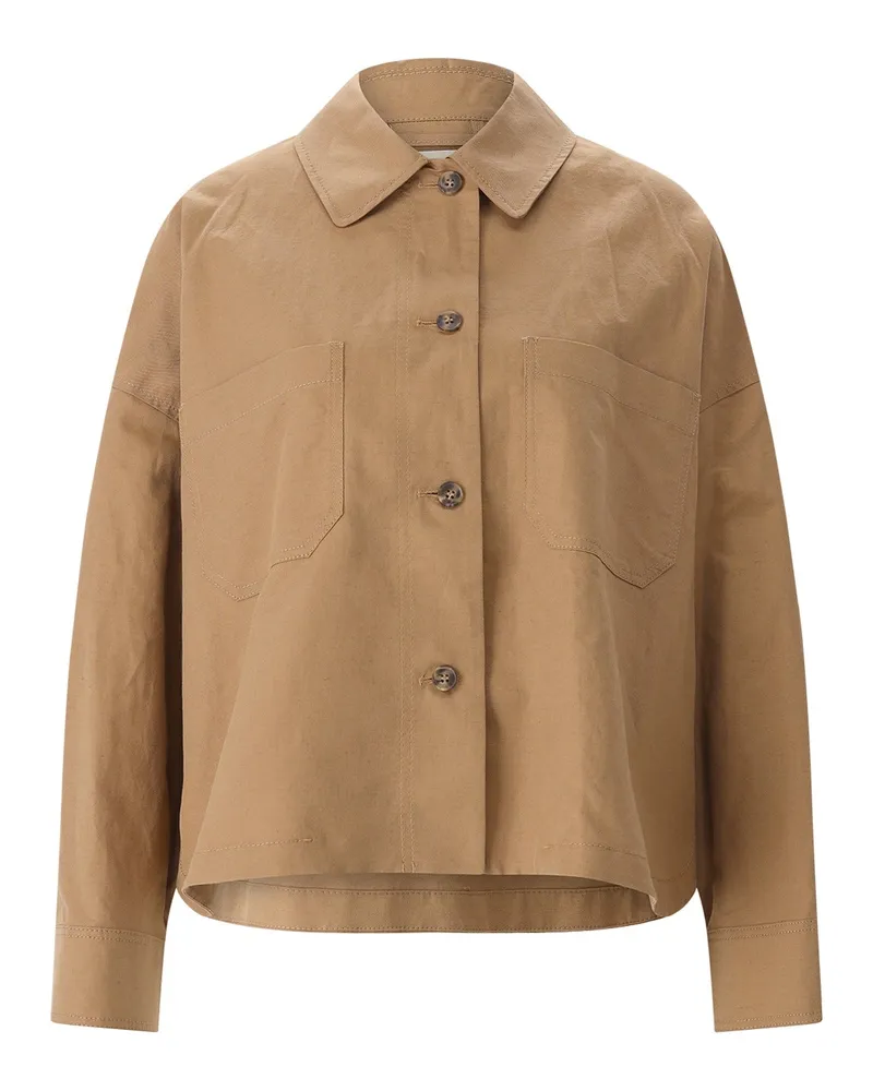 Max Mara Hemdbluse Vettura Hellbraun