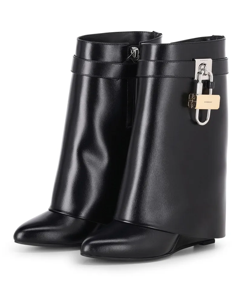Givenchy Stiefeletten aus Leder Schwarz