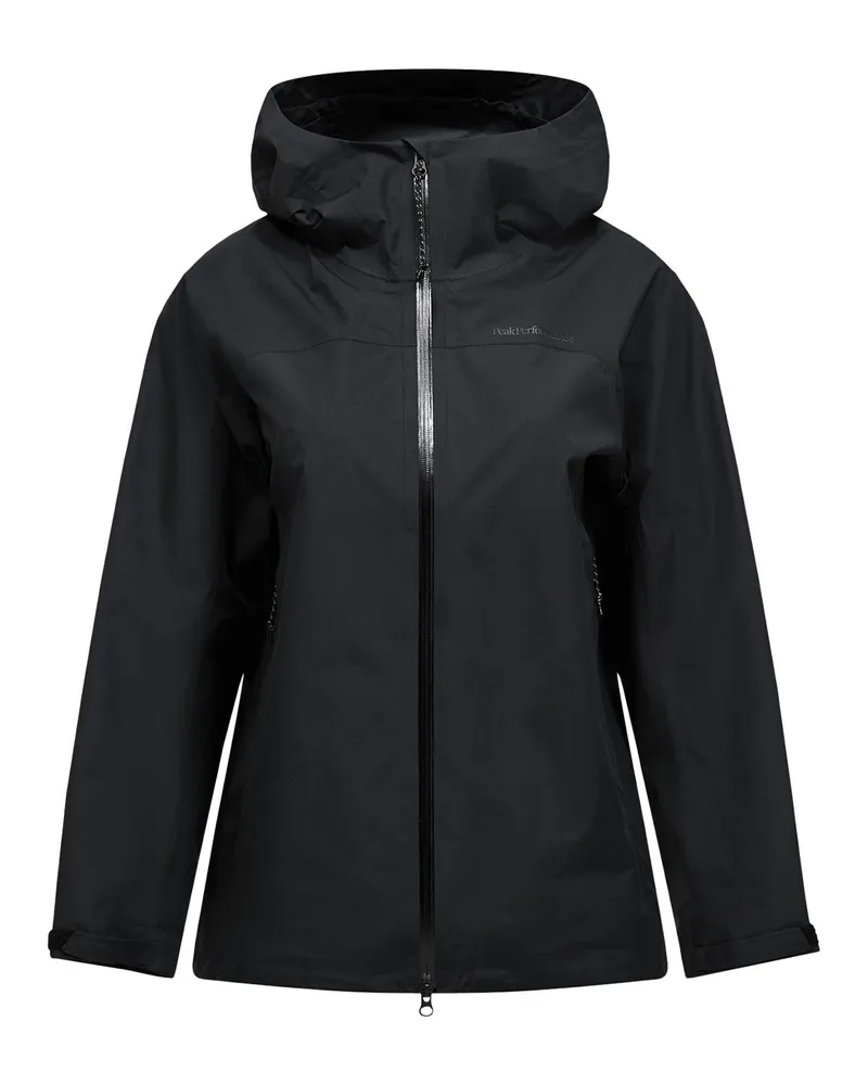 Peak Performance Leichte Jacke mit Logo Schwarz