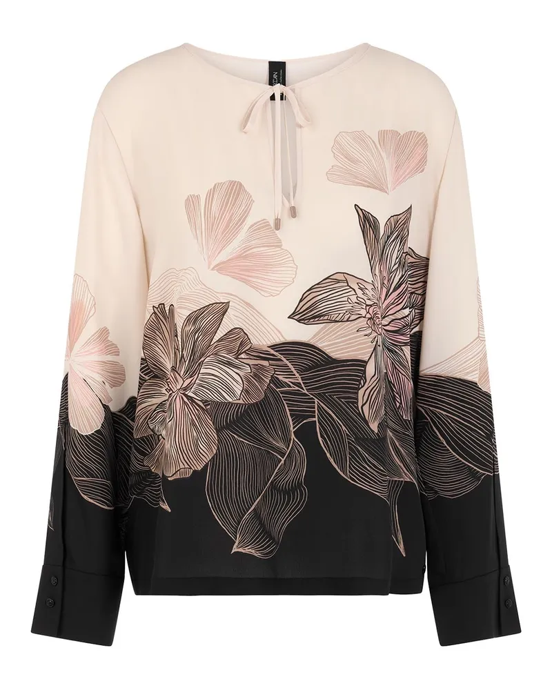 Marc Cain Bluse mit Blumenprint Rosa