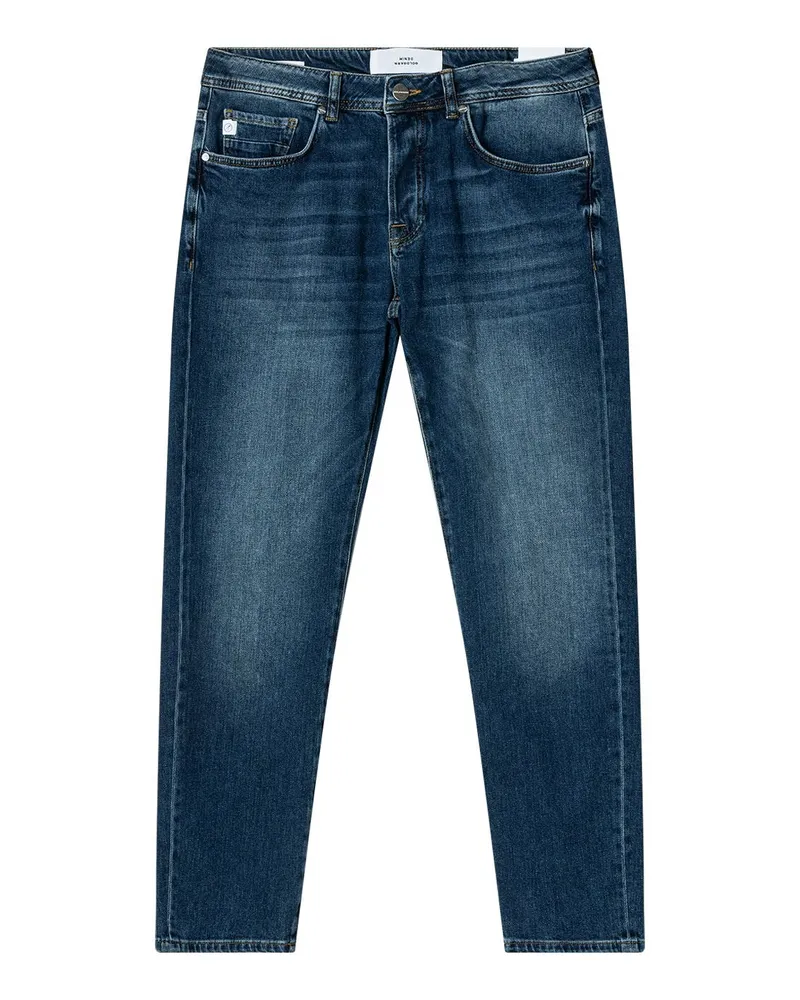 Goldgarn Tapered-Fit Jeans Blau