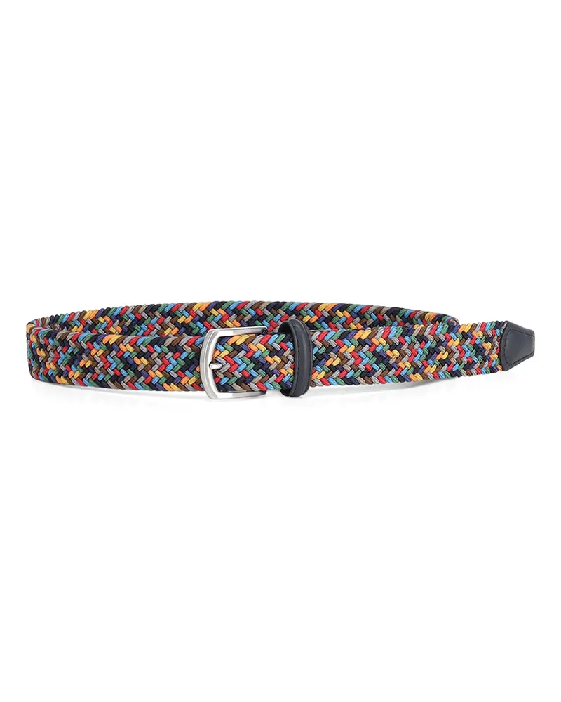 Anderson's Gürtel mit Leder Multicolor