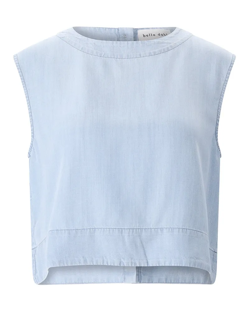 Bella Dahl Hemdbluse im Denim-Look Hellblau
