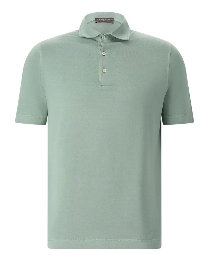 Filippo de Laurentiis Poloshirt Jervin aus Baumwolle Grün