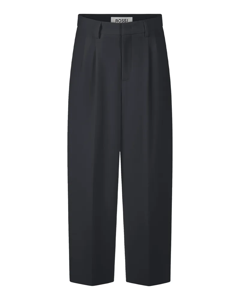 Rossi Relaxed-Fit Stoffhose Navy