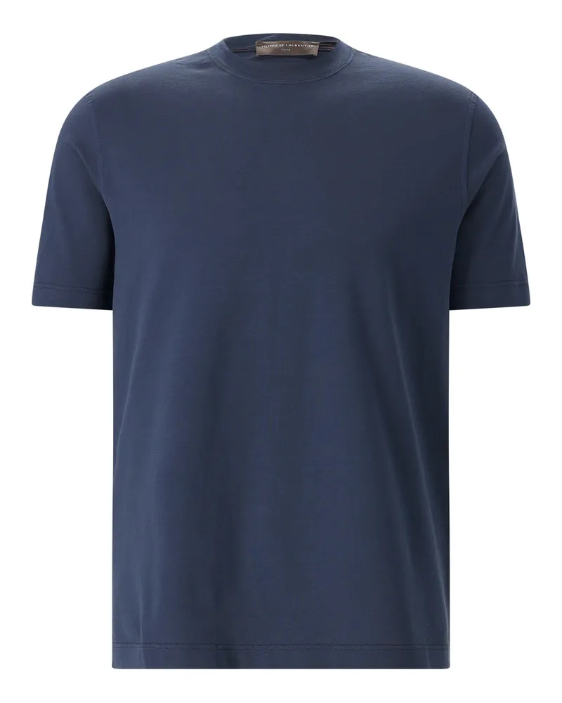 Filippo de Laurentiis T-Shirt Jervin Dunkelblau