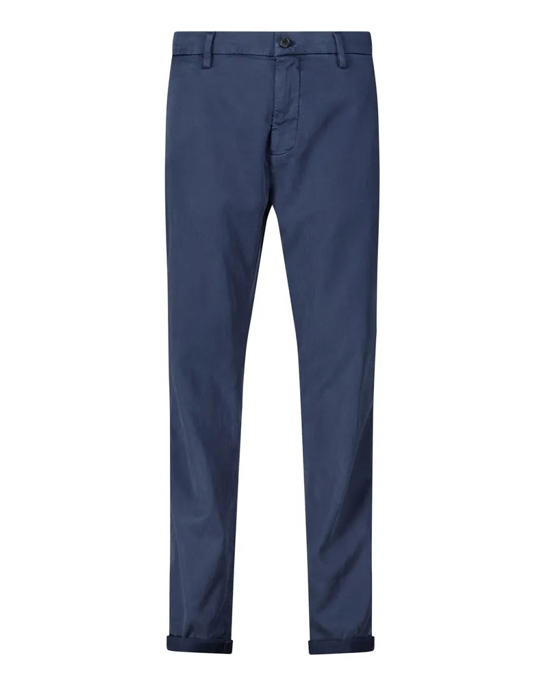 Mason's Chinohose mit elastischem Bund Blau