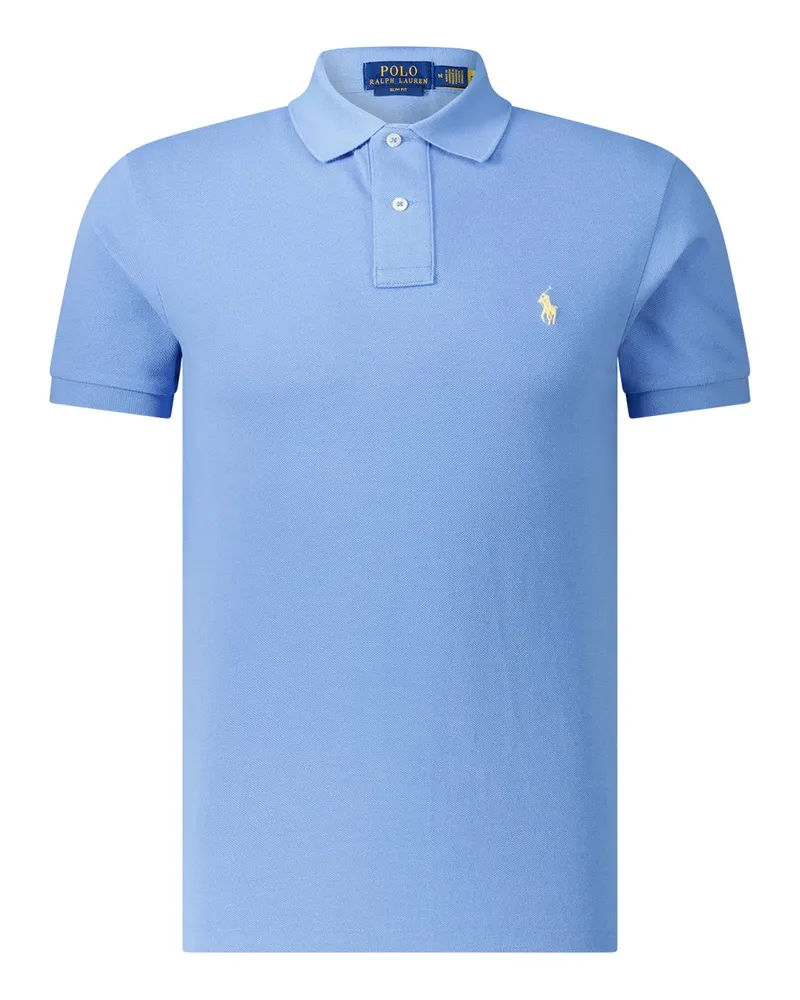 Ralph Lauren Slim-Fit Poloshirt Blau