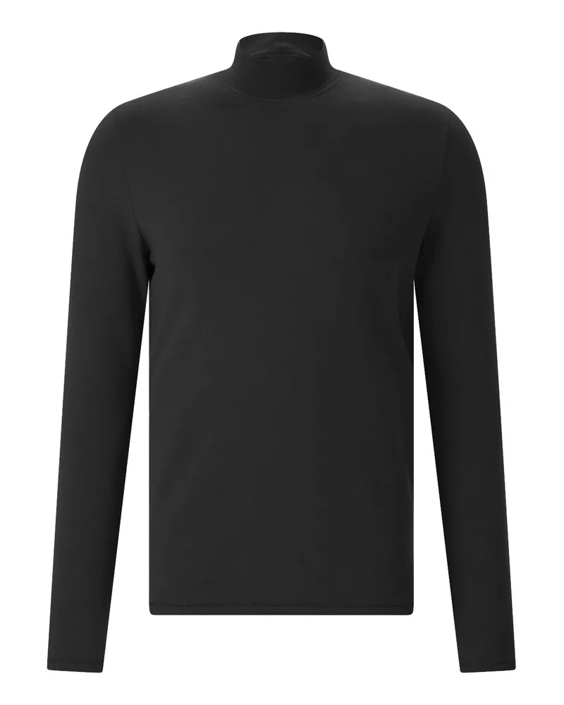 KIEFERMANN Sweatshirt aus Baumwolle & Modal Schwarz
