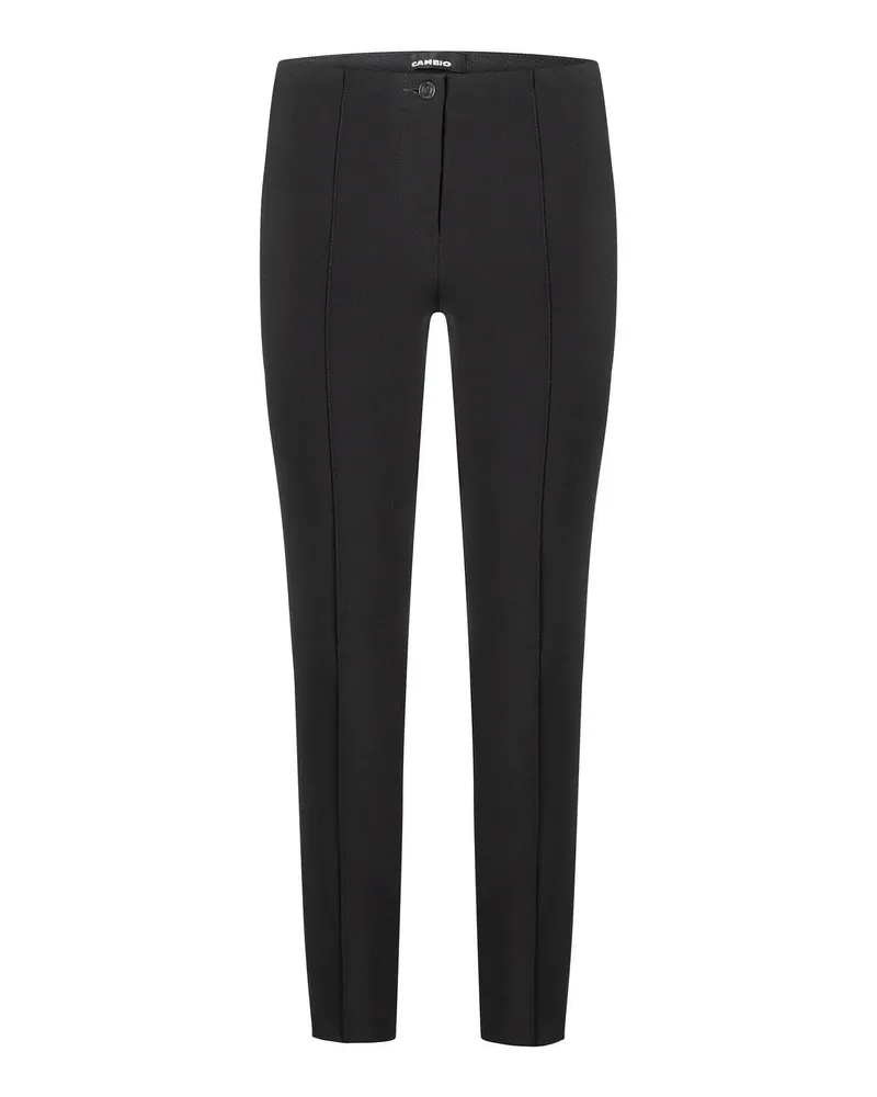 Cambio Schlupfhose Ros mit Ziernähten Schwarz