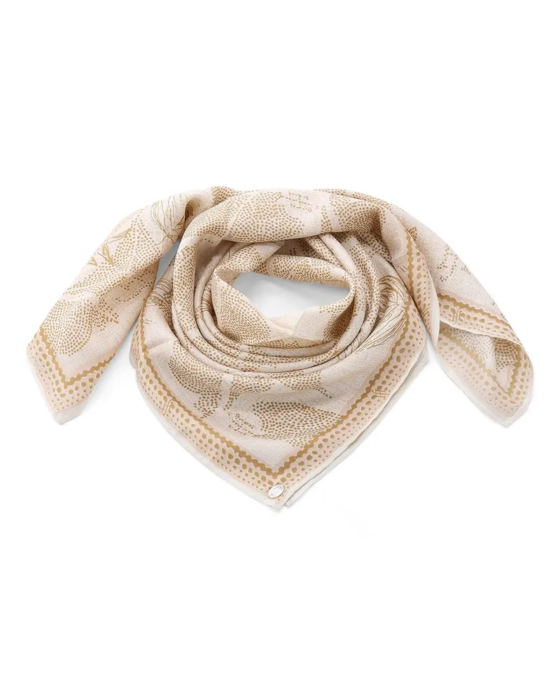 Friendly Hunting Tuch aus Seide Beige