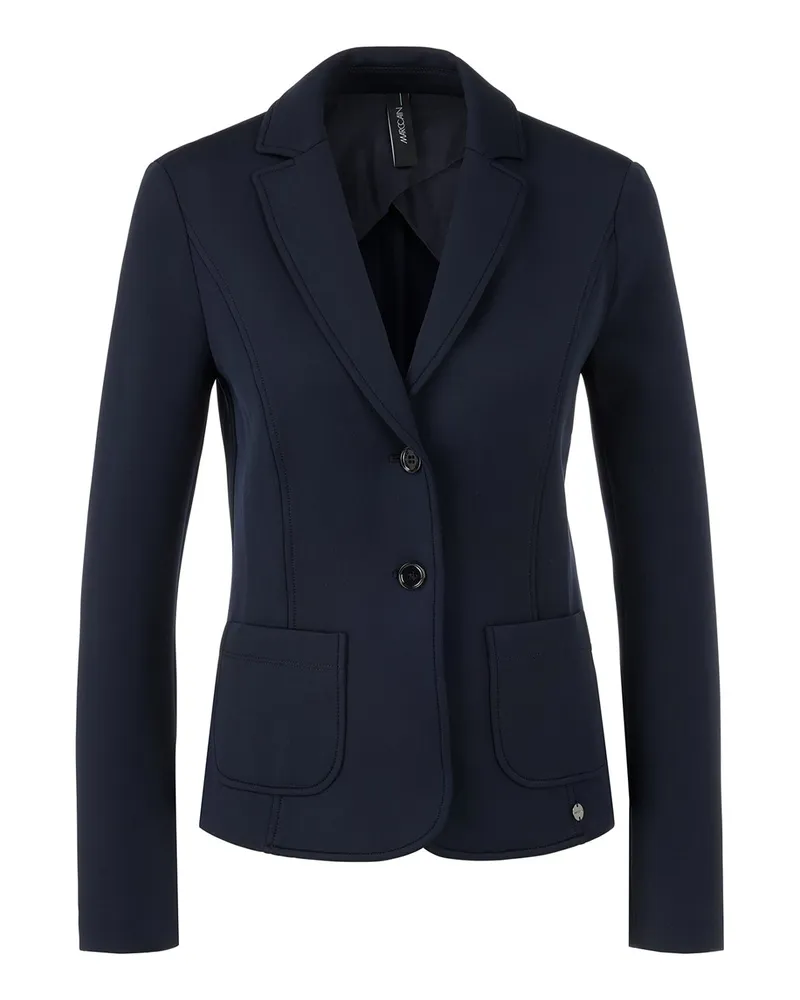 Marc Cain Blazer aus Stretchjersey Navy