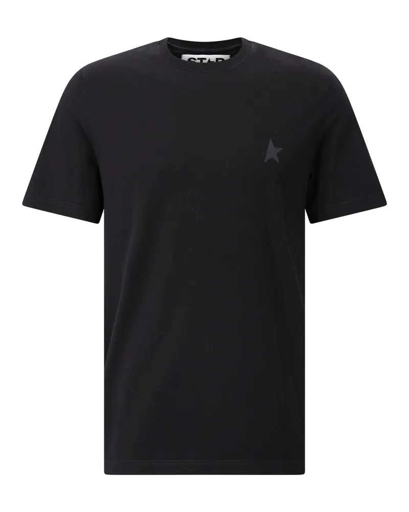 Golden Goose T-Shirt mit Logoprint Schwarz