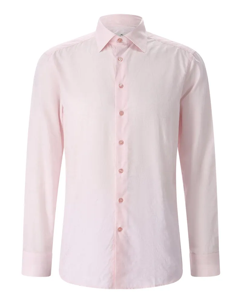Etro Hemd mit floralem Muster Rosa