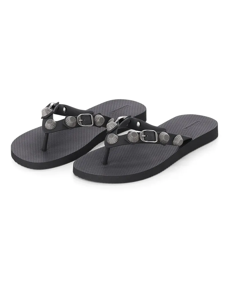 Balenciaga Sandale Cagole Schwarz