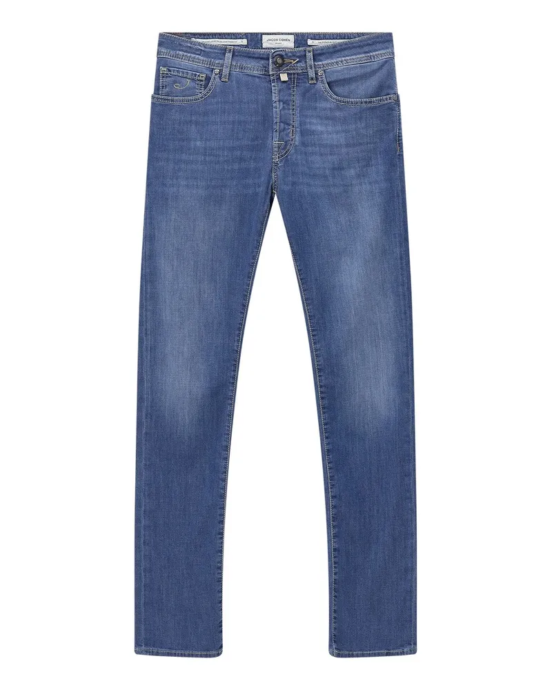 Jacob Cohën Jeans aus Baumwollmix Blau