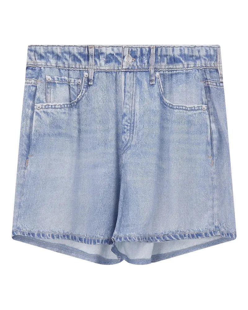 Rag & Bone Shorts in Denim Optik Blau