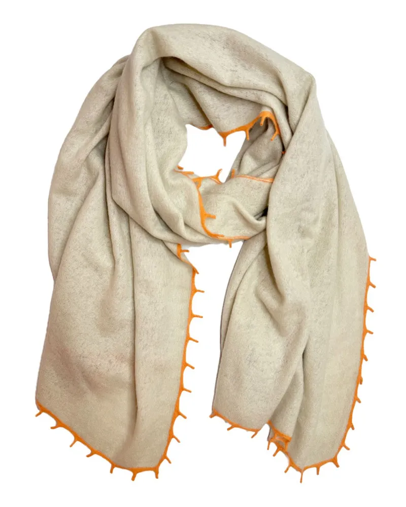 Mala Alisha Tuch Cardabelle aus Kaschmir Beige