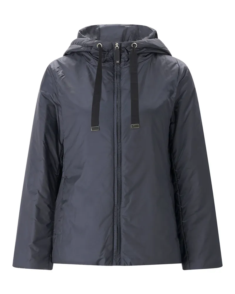 Max Mara Jacke Greenh mit Kamelwolle Dunkelblau