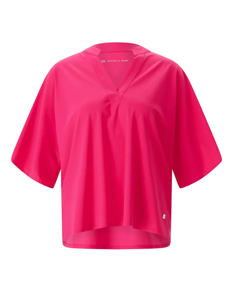 RAFFAELLO ROSSI  Kurzarmbluse Loui Pink